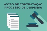 Aviso de Contratação - Dispensa - Armários de aço para escritório